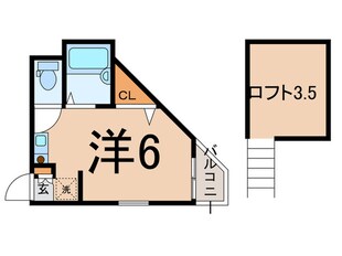 大口フォレストＢの物件間取画像